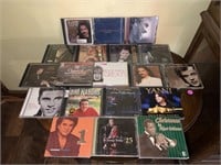 19 CDs of various artists and genres