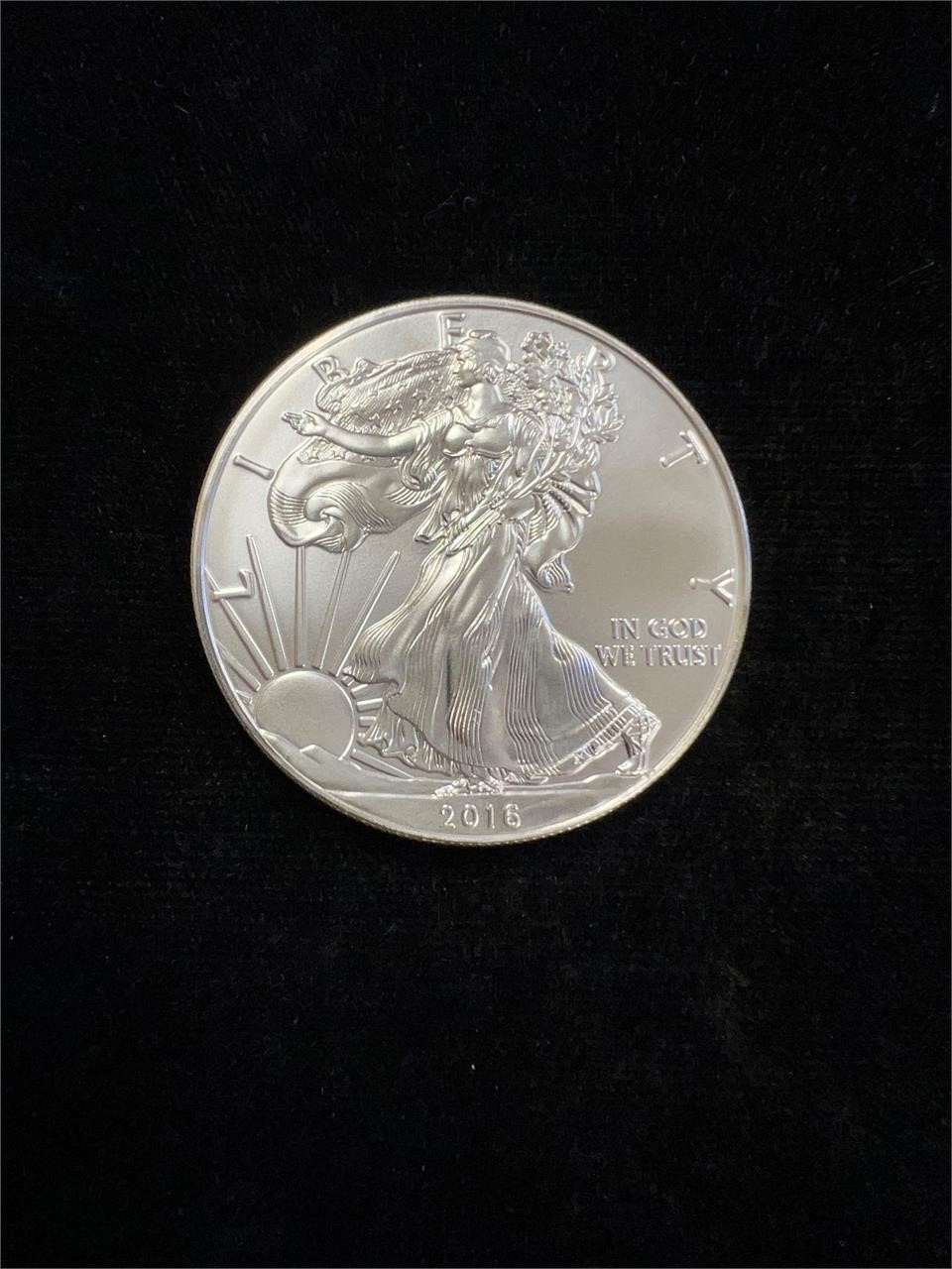 2016 American Silver Eagle 1 oz. .999 Fine Silver