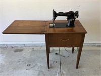 1920’s Singer Electric Sewing Machine w/Cabinet