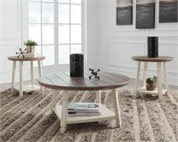 T377-13 coffee and end table set