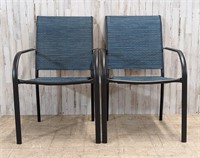 Two Orhard Outdoor Dining Chairs