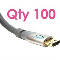 Qty 100- Monster 750HD 4 Meter HDMI Cable
