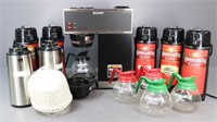 Bunn 2 Tier Coffee Maker, Decanters, Dispensers+