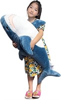 $45--- 39" Shark Giant Stuffed Animal Toy