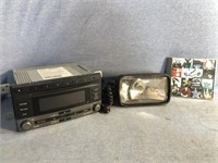 Car Lot Includes 2008 Clarion Insert Stereo, 12V