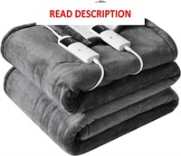 BOMOVA Heated Blanket  84x90  10 Heat Levels