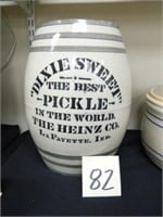 Burley Winter The Heinz Co. Dixie Sweet Pickle -