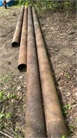 8“ x 29‘ steel culvert
Approximately 1/4 inches