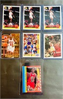 Michael Jordan basketball cards 1987 Fleer