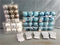As New Blue and Silver Christmas Decorations