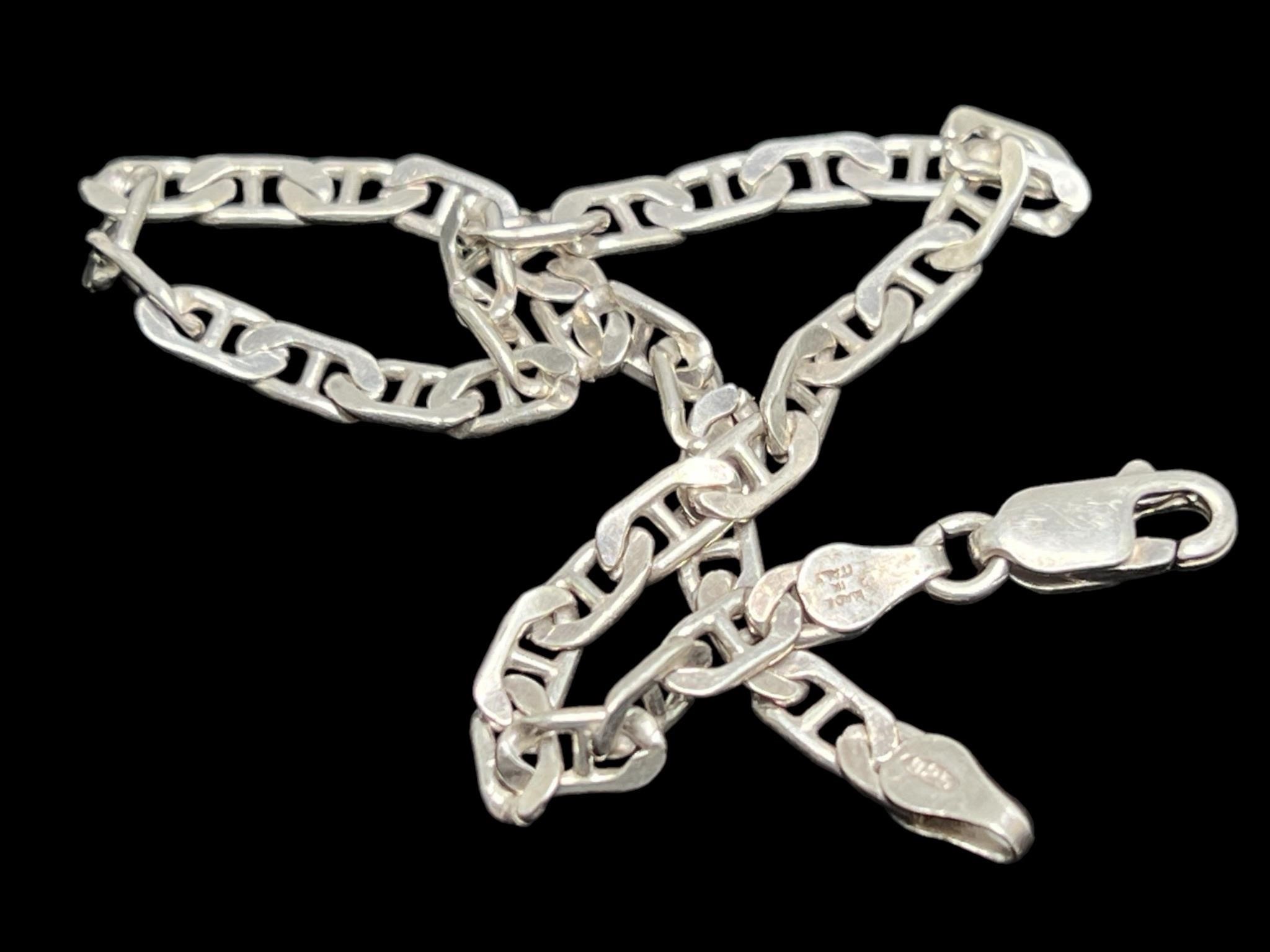 925 Sterling Link Bracelet - Silver