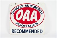 ONTARIO AUTOMOBILE ASSOCIATION DST HANGER SIGN