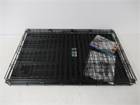 $90-Dog Crate MidWest iCrate 36" Double Door Foldi