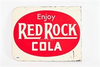 ENJOY RED ROCK COLA DST FLANGE SIGN
