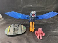 VTG Battlestar Galactica & Silverhawks Toys