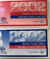 2002PD US Mint Set  UNC