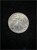 1987 American Silver Eagle 1 oz. .999 Fine Silver