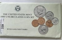 1989PD US Mint Set  UNC