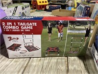 MD Sports 2 in 1 Tailgate Combo Game, New