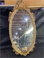 VTG Ornate Gold Frame Mirror