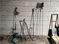 Leaf blower, weed trimmer, saws, torches, & more