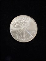 2007 American Silver Eagle 1 oz. .999 Fine Silver