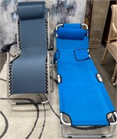 11 - LOT OF 2 PATIO LOUNGE CHAIRS
