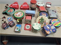 Small Collection of Vintage Tins