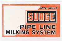 SURGE PIPE LINE MILKING SYSTEM SST SIGN