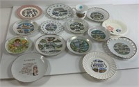 Lot of Collector Plates By City & State & More