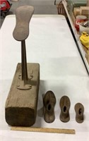 Shoe making forms