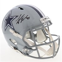 Autographed Leighton Vander Esch Cowboys Helmet