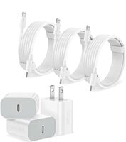 iPhone Charger Fast Charging 3-Pack