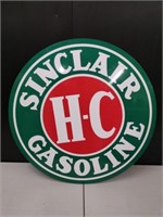 Single-Sided Aluminum Sinclair Gasoline Advertisin