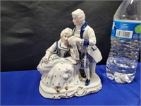 Vintage Porcelain Romantic Figurine