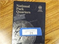 Folder of 46 National Park Quarters