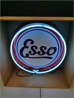 Esso Service Station Neon Sign New in box
