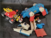 VTG Voltron Toy Parts/Pieces - Note