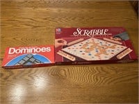 1980s scrabble & dominos