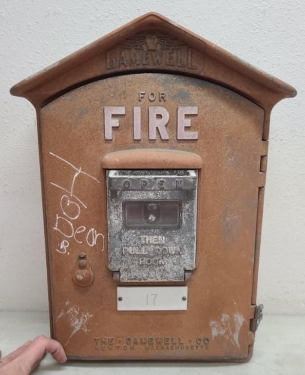 Gamewell Fire Box