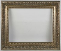 ITALIAN STYLE SILVERED PAINTING FRAME