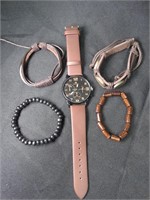 New Shaarvs Watch & 4 Bracelets