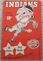 1947 Cleveland Indians v Chicago White Sox Program