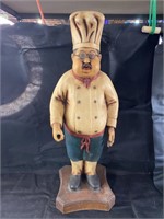 30" Resin Chef Statue