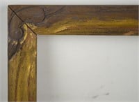 ART NOUVEAU CARVED AND GILT PAINTING FRAME
