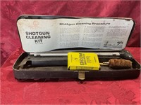 Shotgun cleaning set in case 14 inches long