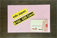 Edo Japan $100 Gift card