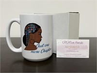 Book themed mug