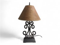 Wrought Iron Table Lamp