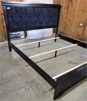 UPHOLSTERED KING BED, HEAD, FOOT, RAILS